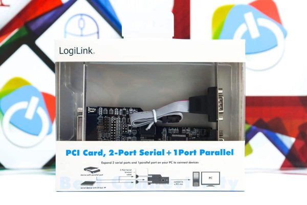 PCI card LogiLink PC0018 2-serial + 1-parallel