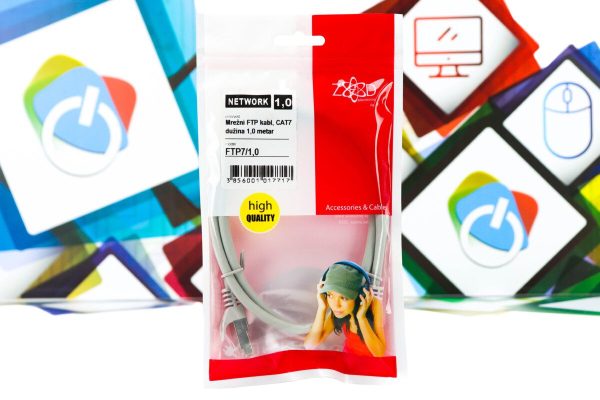 Kabal mrežni FTP CAT7 1m
