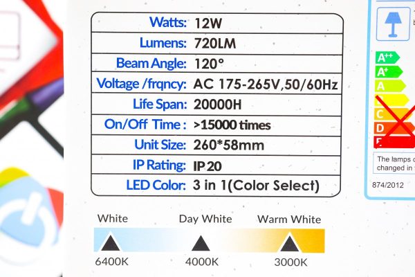 LED Plafonjera V-Tac 12W zvjezdano nebo VT-8412 SKU-7602 - Slika 14