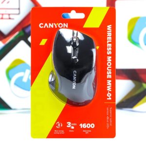 Miš bežični Canyon MW-01 CNS-CMSW01B 1600dpi