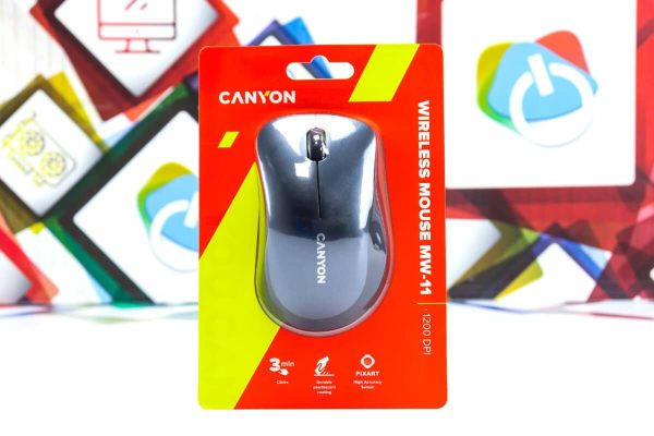 Miš bežični Canyon MW-11 crni