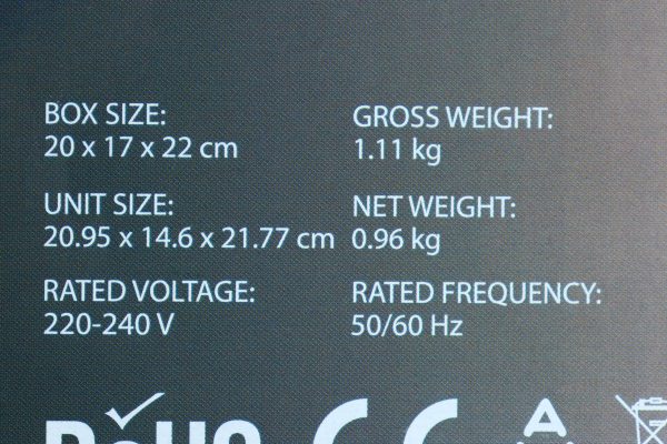 Kuhalo za vodu Vivax WH-120G 1,2l - Slika 3