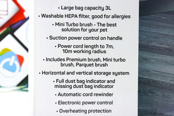 Usisivač Tesla Ultimate Silent PRO BG600G 700W - Slika 2