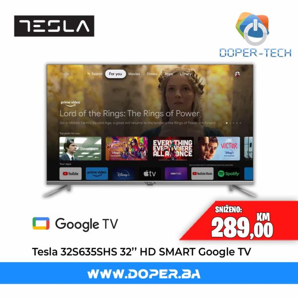 TV Tesla 32S635SHS 32'' HD Smart Google TV