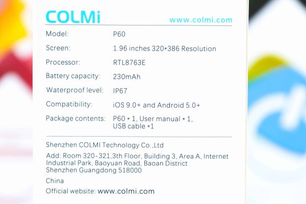 Smartwatch Colmi p60 pametni sat - Slika 7