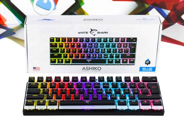 Gaming tipkovnica White Shark Ashiko mehanička Blue switch