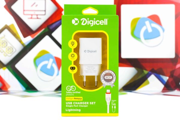 Kućni punjač s kablom Digicell DC21 5V 2.1A USB lightning