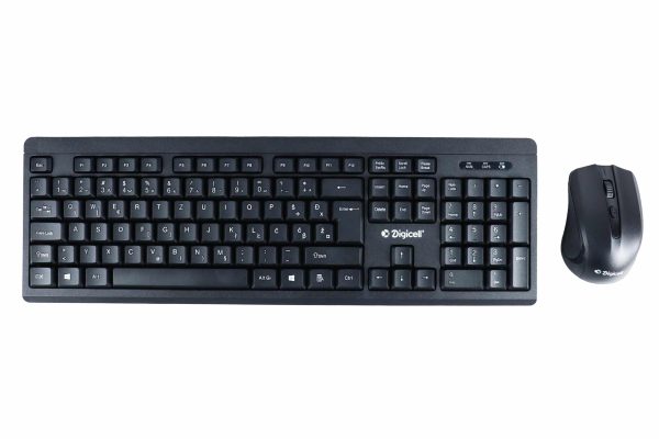 Tipkovnica i miš bežični Digicell Combo 2,4GHz 1600dpi - Slika 2