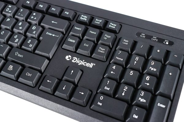 Tipkovnica i miš bežični Digicell Combo 2,4GHz 1600dpi - Slika 5