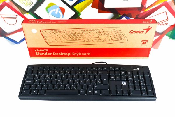Tipkovnica Genius KB-06XE PS/2 crna