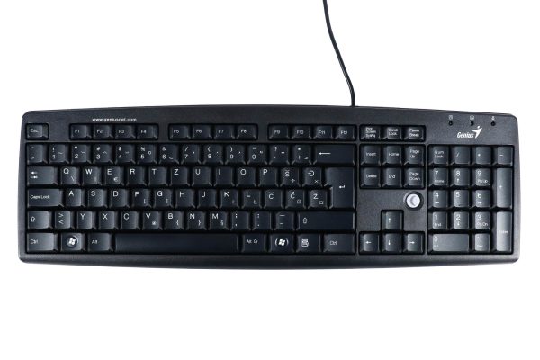 Tipkovnica Genius KB-06XE PS/2 crna - Slika 2
