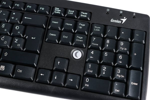 Tipkovnica Genius KB-06XE PS/2 crna - Slika 5