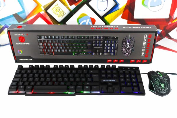 Gaming set tipkovnica i miš Gigatech DeathBlade Set 2u1