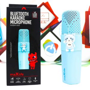 Karaoke bežični mikrofonom sa zvučnikom maXlife MXBM-500 plavi