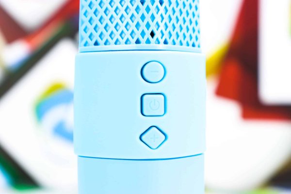 Karaoke bežični mikrofonom sa zvučnikom maXlife MXBM-500 plavi - Slika 3