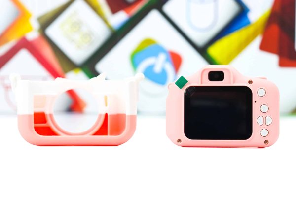Dječiji digitalni fotoaparat camera X2HD roza - Slika 3