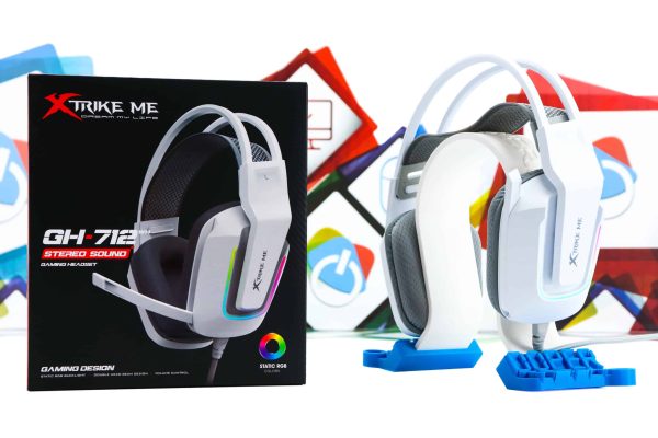 Gaming slušalice Xtrike Me GH-712WH RGB