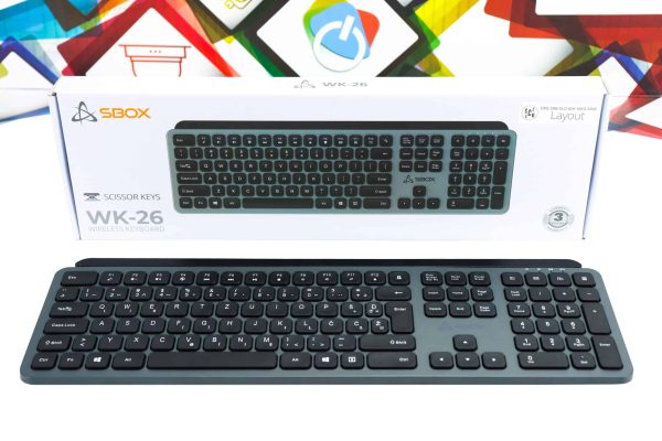 Tipkovnica bežična SBOX WK-26 wireless