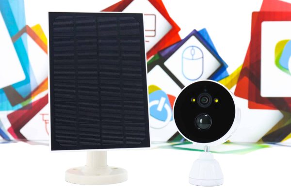 Nadzorna kamera WiFi HX-LY302-X12 IP P2P microSD FHD solarna - Slika 2