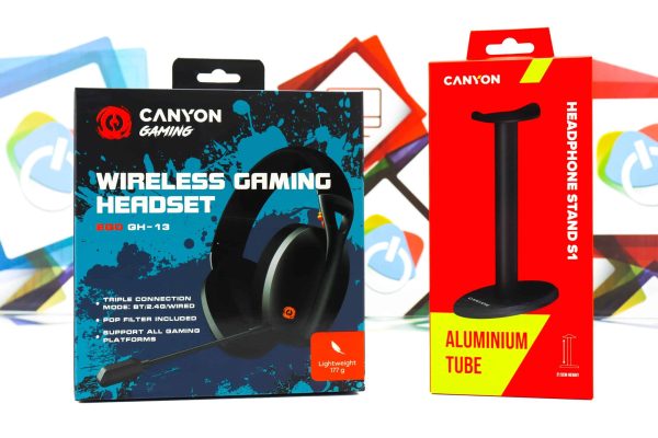 Gaming slušalice Canyon Ego GH-13 bežične sa stalkom