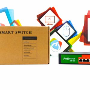 PoE switch Gigabit 4-portni 4FE+2FE (4+2 port)