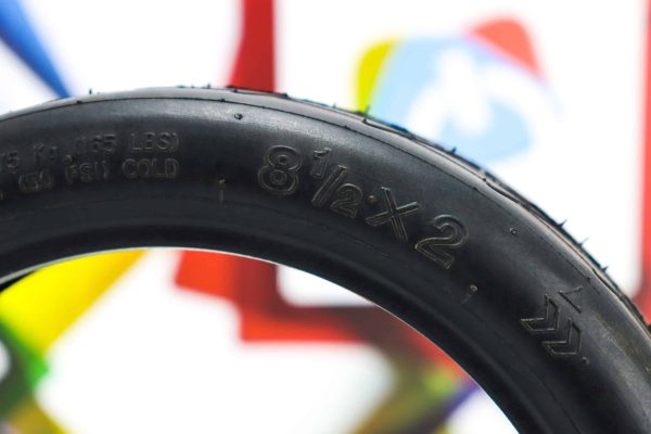 Vanjska guma za romobil 8 1/2 x 2 crna - Slika 6