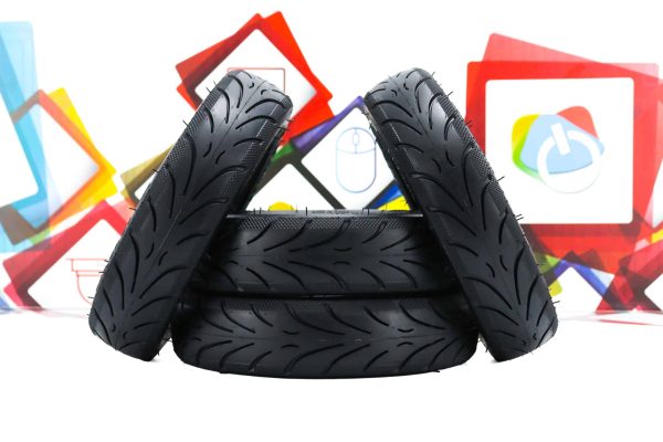 Vanjska guma za romobil 10 x 2.125 crna - Slika 2