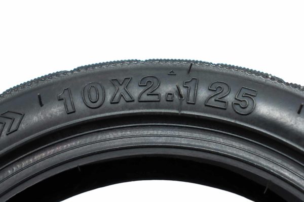 Vanjska guma za romobil 10 x 2.125 crna - Slika 7