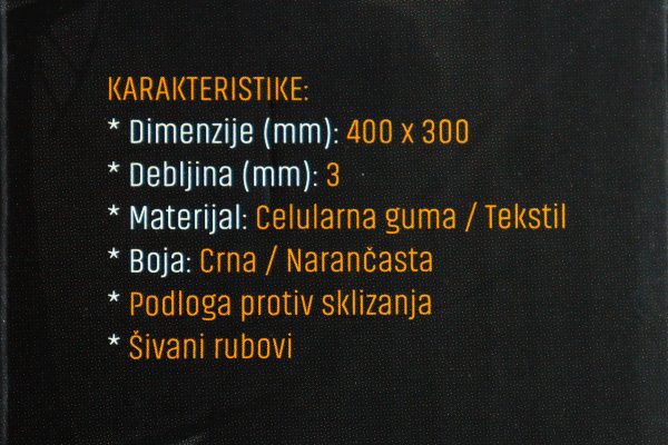 Gaming podloga za miš Barracuda Walrus BGMP-021 40 x 30 cm - Slika 2