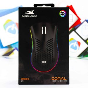 Gaming miš Barracuda Coral 12800dpi BGM-031 Black RGB
