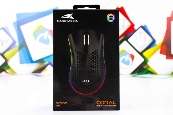Gaming miš Barracuda Coral 12800dpi BGM-031 Black RGB