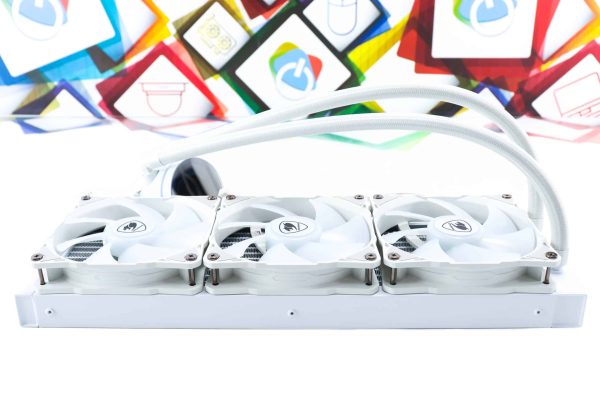 Vodeno hlađenje Cougar Poseidon Elite ARGB 360 White - Slika 2