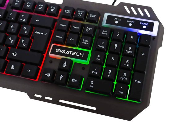 Gaming tipkovnica i miš Gigatech Matrix Gaming Combo 2in1 RGB - Slika 5