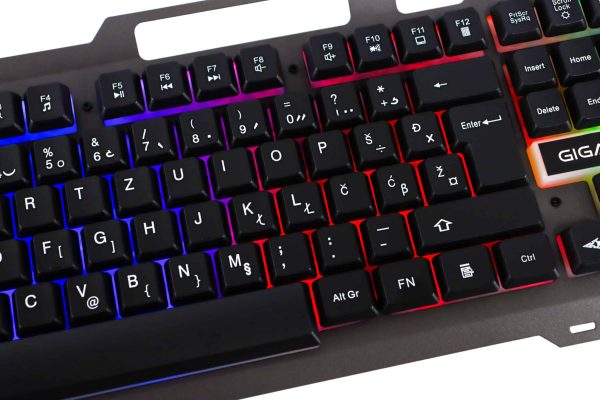 Gaming tipkovnica i miš Gigatech Matrix Gaming Combo 2in1 RGB - Slika 4