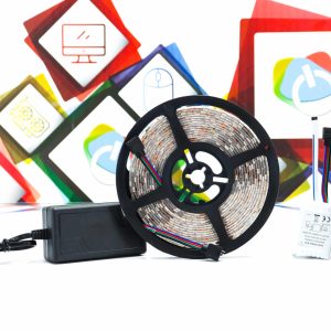 LED traka 5m RGB 5050 IP65 12V 5A