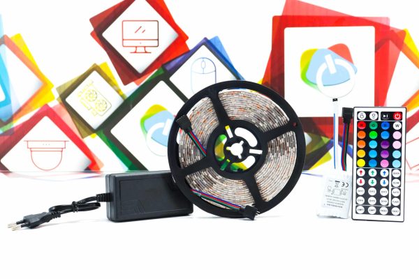 LED traka 5m RGB 5050 IP65 12V 5A