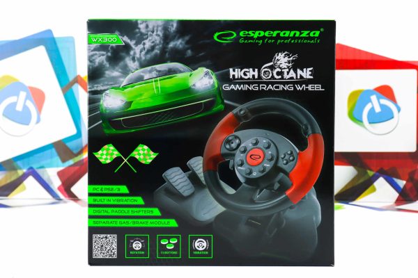 Volan za PC PS2 i PS3 Esperanza High Octane EG103 WX300