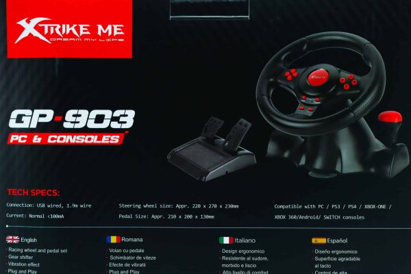Volan za PC PS3 PS4 Android Xtrike Me GP-903 - Slika 2