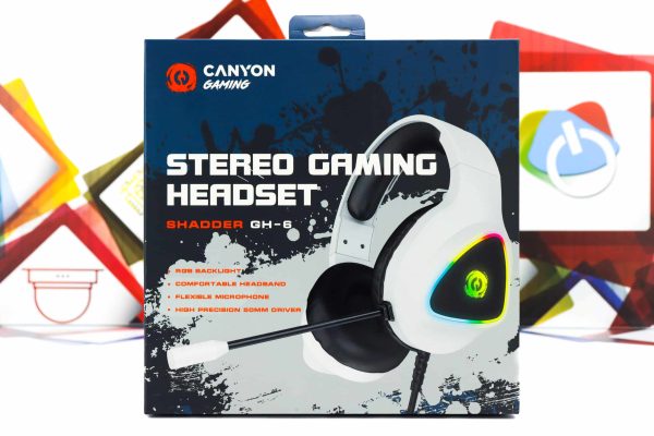 Gaming slušalice Canyon Shadder CND-SGHS6W RGB