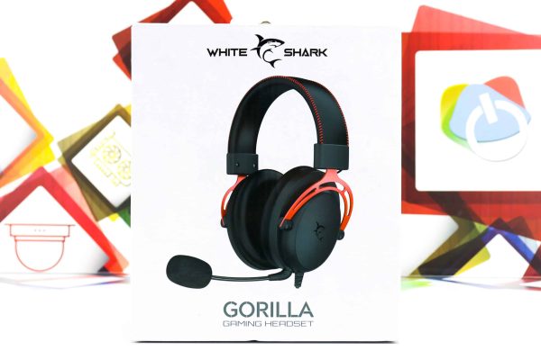Gaming slušalice White Shark Gorilla GH-2341 crvene