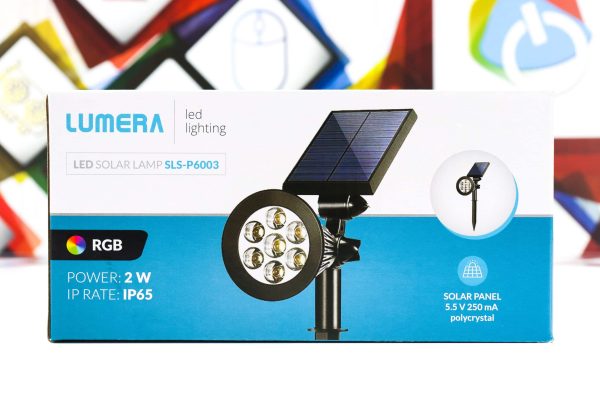 Solarna LED lampa Lumera SLS-P6003