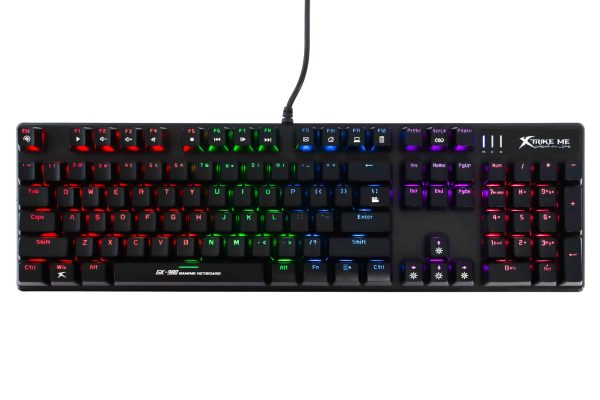 Gaming tipkovnica Xtrike Me Rainbow GK-980 mehanička Blue Switch - Slika 2