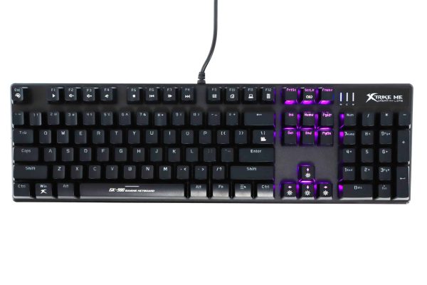 Gaming tipkovnica Xtrike Me Rainbow GK-980 mehanička Blue Switch - Slika 5