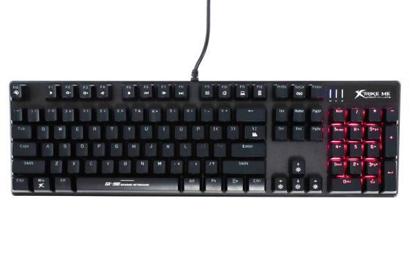 Gaming tipkovnica Xtrike Me Rainbow GK-980 mehanička Blue Switch - Slika 6