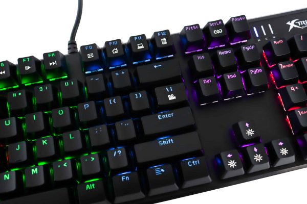 Gaming tipkovnica Xtrike Me Rainbow GK-980 mehanička Blue Switch - Slika 8