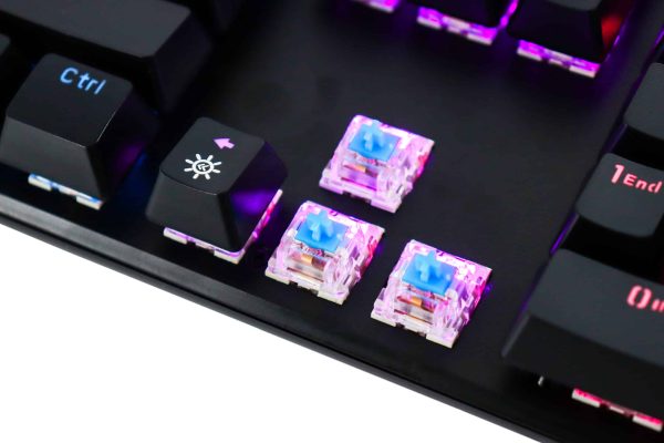 Gaming tipkovnica Xtrike Me Rainbow GK-980 mehanička Blue Switch - Slika 12