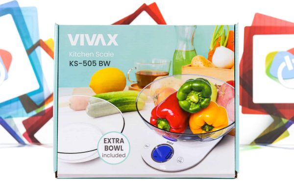 Kuhinjska vaga Vivax KS-505BW 5kg digitalna
