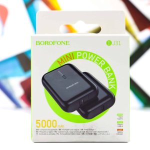 Power Bank Borofone BJ31 mini 5.000mAh crni