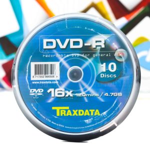 Optički medij DVD-R 4.7GB Traxada 1kom 16x 120min