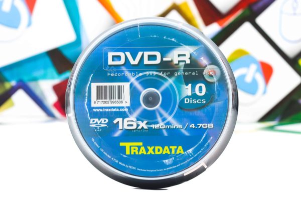 Optički medij DVD-R 4.7GB Traxada 1kom 16x 120min